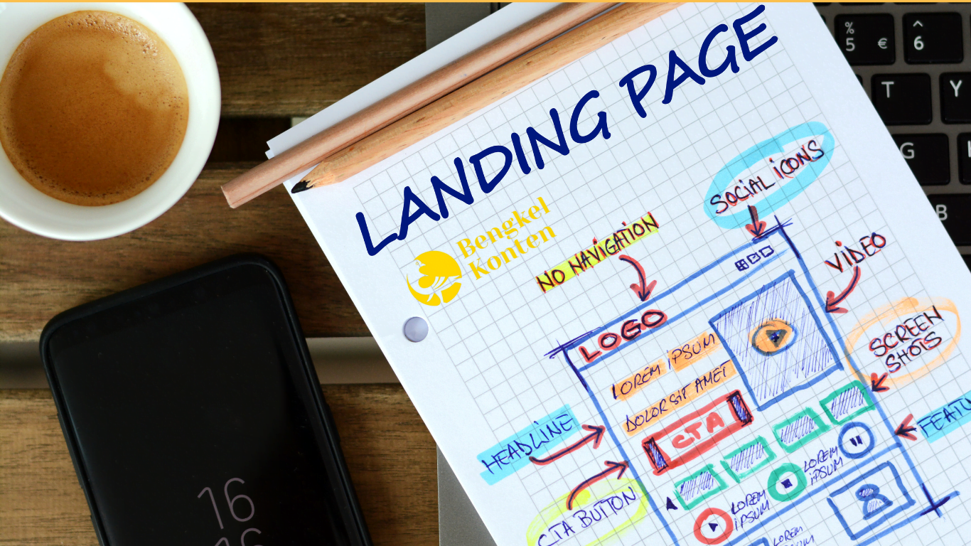 Jasa copywriting Landing Page